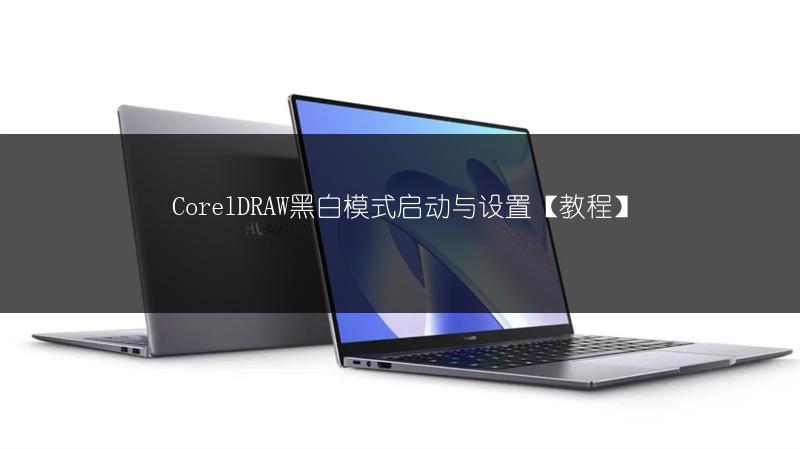 CorelDRAW黑白模式启动与设置【教程】