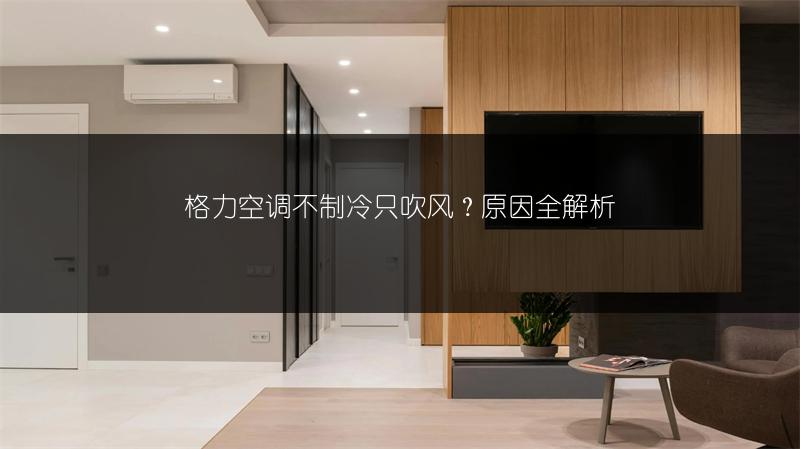 格力空调不制冷只吹风？原因全解析