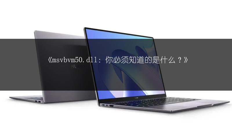 《msvbvm50.dll:你必须知道的是什么?》
