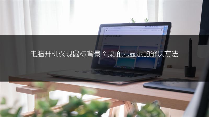 电脑开机仅现鼠标背景？桌面无显示的解决方法