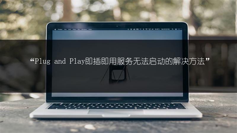 “Plug and Play即插即用服务无法启动的解决方法”